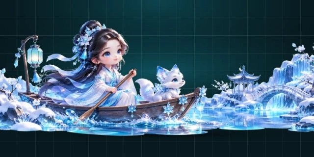 江山美景画